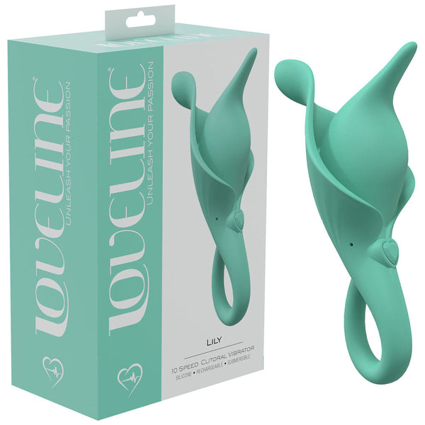 Loveline Lily Green Usb Rechargeable Stimulator Massagers & Wands