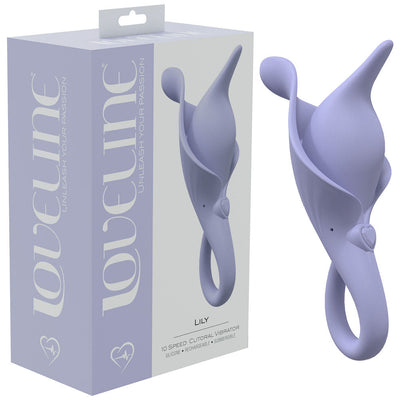 Loveline Lily Lavender Usb Rechargeable Stimulator Massagers & Wands