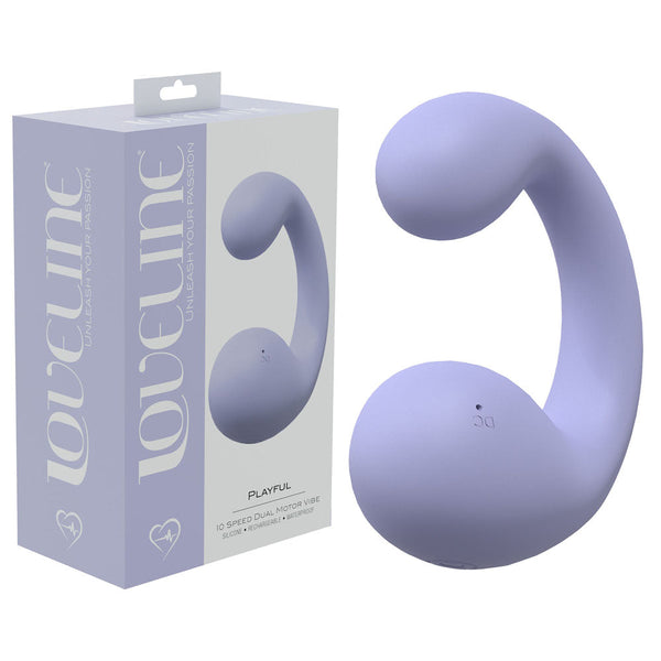 Loveline Playful Lavender 8.5 Cm Dual  Wireless s