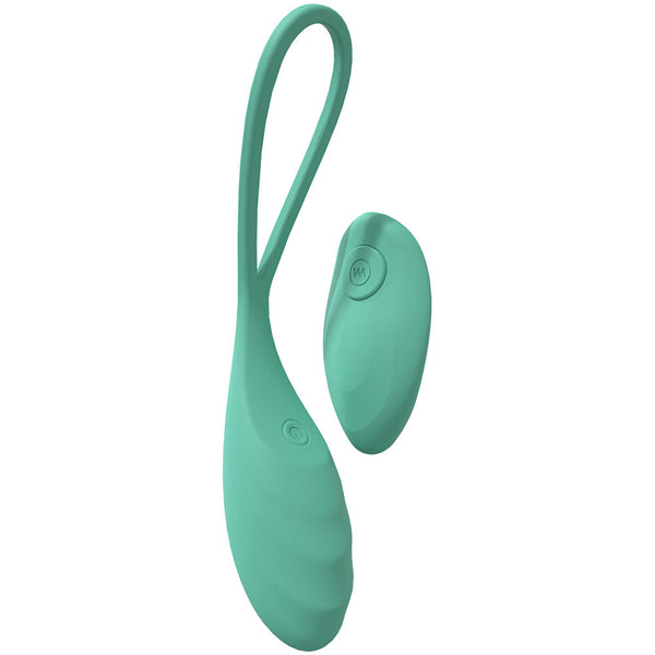 Loveline Passion Green Usb Rechargeable Vibrating Egg With Wireless Remote Bullets