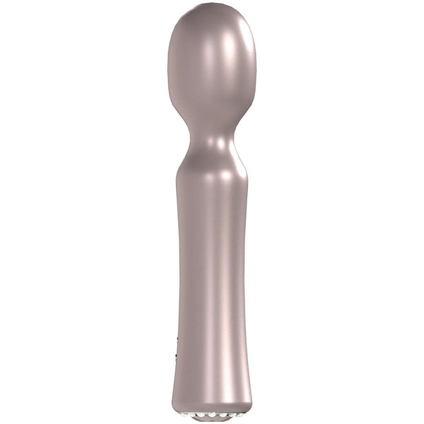 Loveline La Perla Iv Pink Pearlescent 19.2 Cm Usb Rechargeable Massage Wand Massagers & Wands