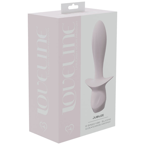 Loveline Jubilee Pink 13.5 Cm Usb Rechargeable Vibrating Anal Plug Vibrating Butt Plugs