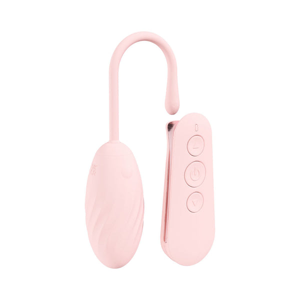 Loveline Felicite Pink Usb Rechargeable Vibrating Egg With Wireless Remote Bullets