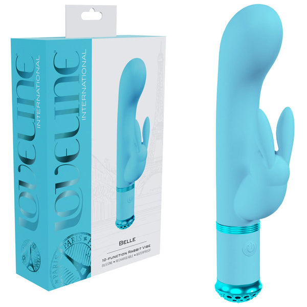 Loveline Belle Blue 15.6 Cm Usb Rechargeable Rabbit  Rabbit s