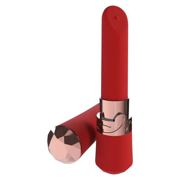 Loveline Dahlia Red 12.5 Cm Usb Rechargeable Lipstick  Wireless s