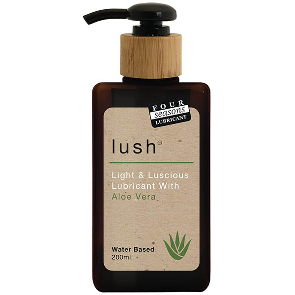 Four Seasons Lush Water Based Lubricant With Aloe Vera 200 Ml Lubricants