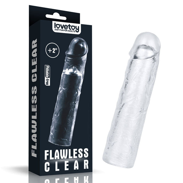 Flawless Clear  Sleeve 2'' 5 Cm Extender  Extenders & Enlargers