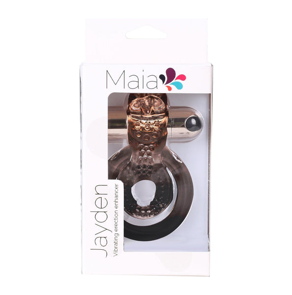 Maia Jayden Rose Gold Usb Rechargeable Vibrating  & Ball Rings  Rings