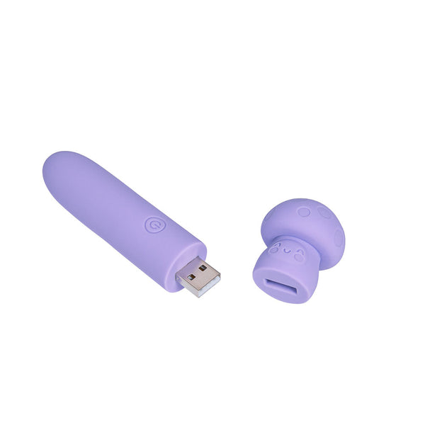 Maia Happi Purple 11.1 Cm Usb Rechargeable Bullet Bullets