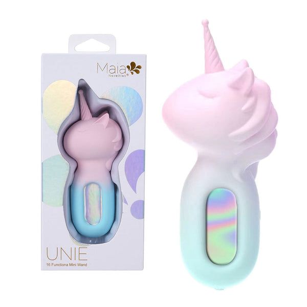 Maia Unie Pink/Blue Usb Rechargeable Unicorn Wand Massagers & Wands