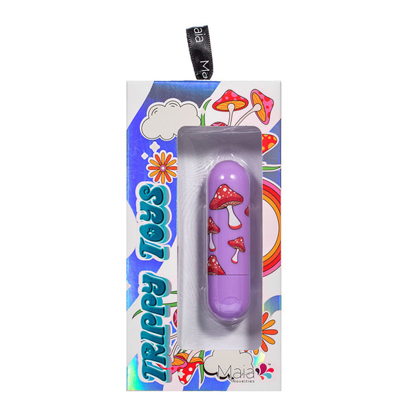 Maia Jessi Trippy Lavender 7.6 Cm Usb Rechargeable Bullet Bullets