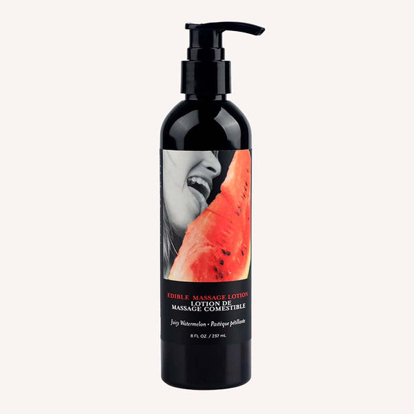 Edible Massage Lotion Watermelon Flavoured 237 Ml Lubricants
