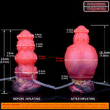 Echo Inflatable Squirting Dildo Realistic Dildos