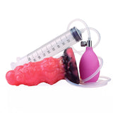 Heres Inflatable Squirting Dildo Realistic Dildos