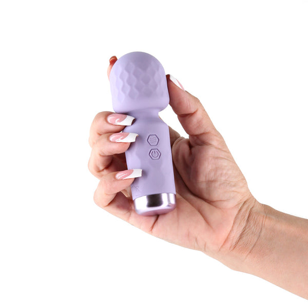 Lust N Dreams Salsa Lavender 11.5 Cm Usb Rechargeable Mini Massage Wand Massagers & Wands