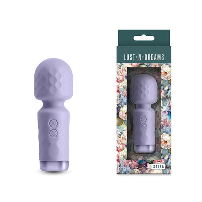 Lust N Dreams Salsa Lavender 11.5 Cm Usb Rechargeable Mini Massage Wand Massagers & Wands