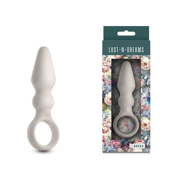 Lust N Dreams Bossa Fog White 12.5 Cm Usb Rechargeable Vibrating Butt Plug Vibrating Butt Plugs