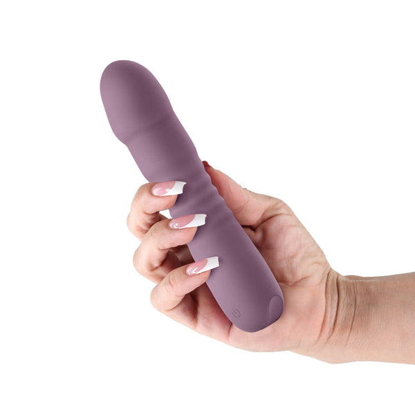 Lust N Dreams Poise Mauve Purple 17.3 Cm Usb Rechargeable Thrusting  Wireless s