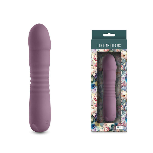 Lust N Dreams Poise Mauve Purple 17.3 Cm Usb Rechargeable Thrusting  Wireless s
