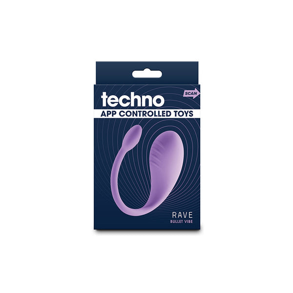 Techno Rave Purple Usb Rechargeable  With App Control Wireless s