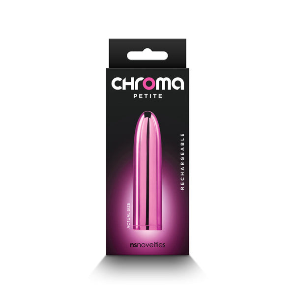 Chroma Petite Bullet Pink Metallic 8.7 Cm Usb Rechargeable Bullets