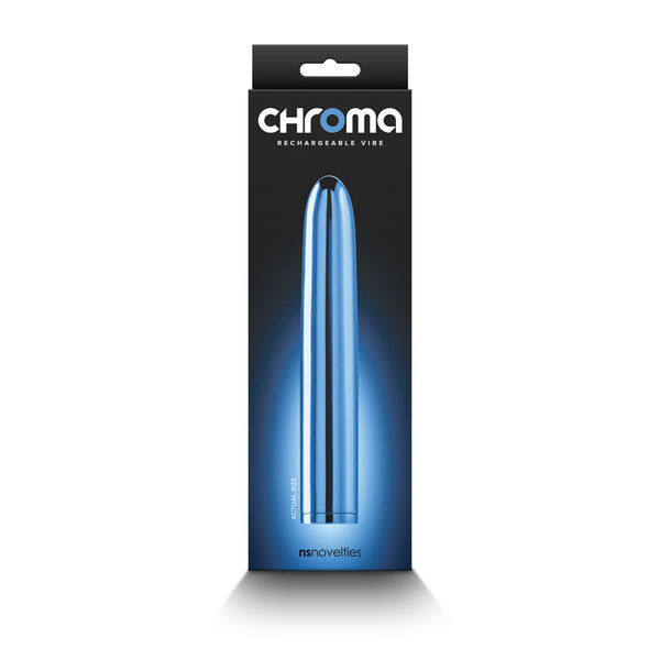 Chroma Blue Metallic 17 Cm Usb Rechargeable  Wireless s