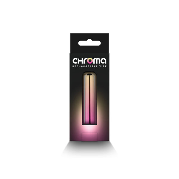Chroma Sunrise Small Metallic Pink/Gold 6.8 Cm Usb Rechargeable Bullet Bullets