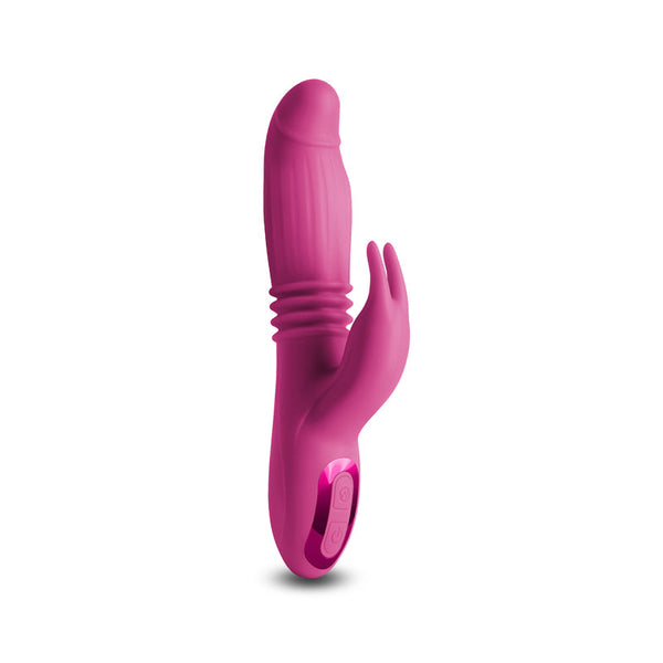Inya Passion Pink 22.2 Cm Usb Rechargeable Thrusting Rabbit  Rabbit s