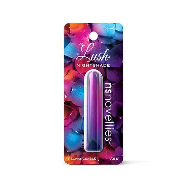Lush Nightshade Multicolour Multicoloured 8.9 Cm Usb Rechargeable Bullet Bullets