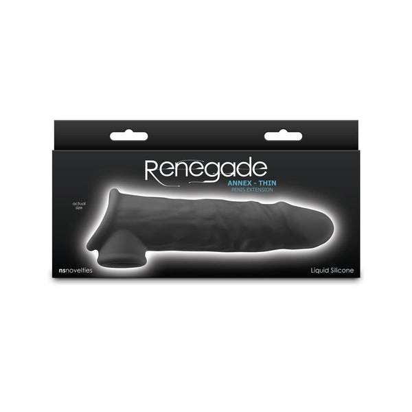 Renegade Annex Thin Black 19.4 Cm  Extender Sleeve  Extenders & Enlargers