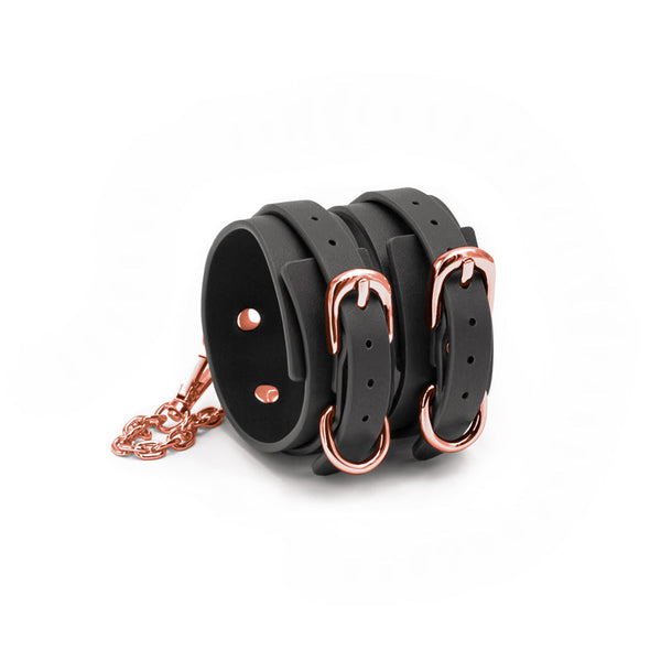 Couture Ankle Cuffs Black Restraints Cuffs & Shackles