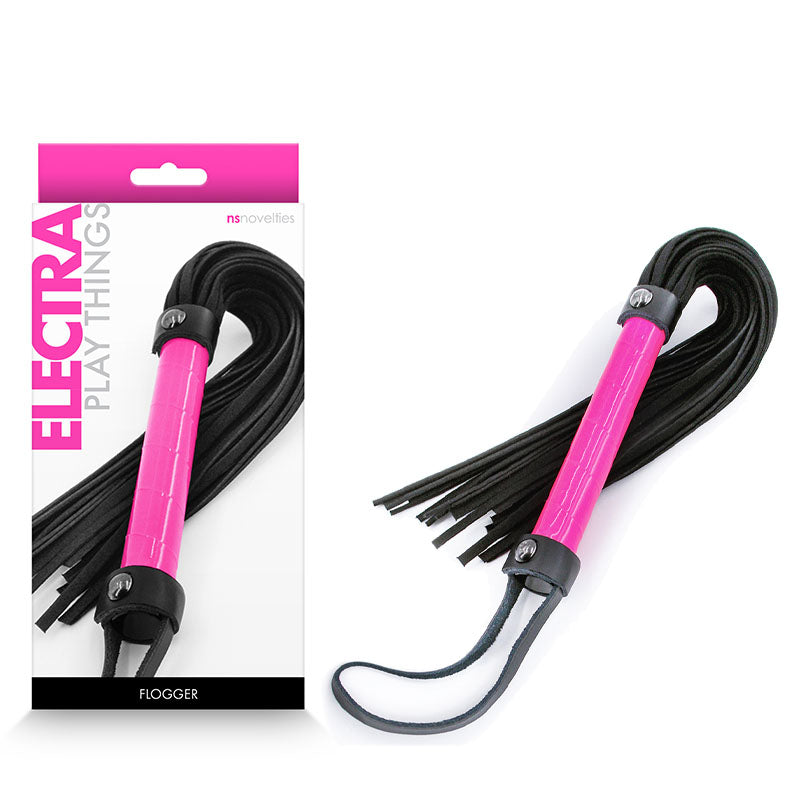 Electra Flogger Pink Whip Floggers