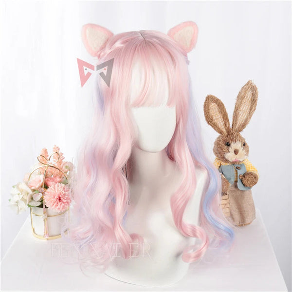 Rainbow Colour Wig For Party Game Cosplay Accessories And Costumes Wigs Facial Hair