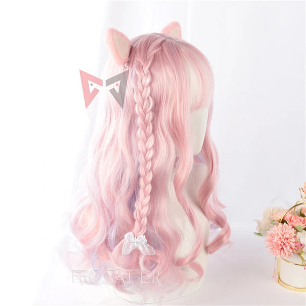 Rainbow Colour Wig For Party Game Cosplay Accessories And Costumes Wigs Facial Hair