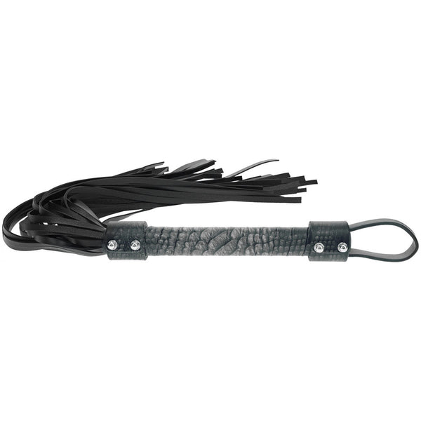 Ouch! Florence Collection Flogger Black Whip Floggers