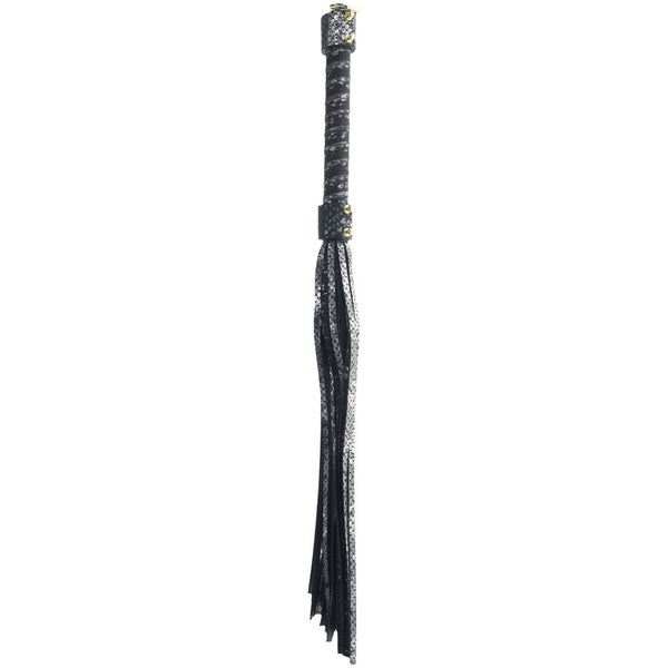 Ouch! Florence Collection Flogger Black Whip Floggers