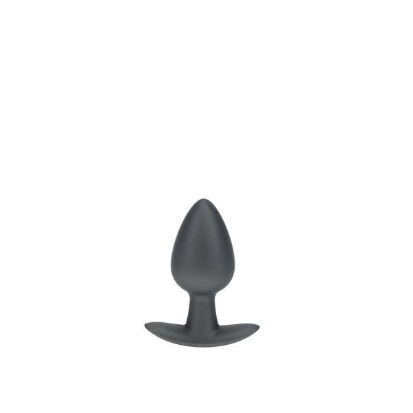 Ouch! Anal Plug Medium Gun Metal Grey 7.9 Cm Butt Non Vibrating Butt Plugs