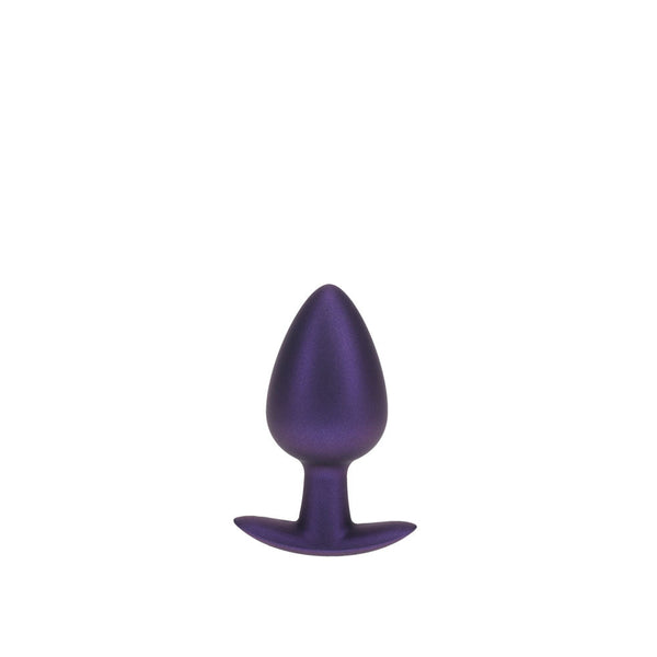 Ouch! Anal Plug Large Metallic Purple 8.9 Cm Butt Non Vibrating Butt Plugs