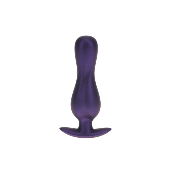 Ouch! Curvy Anal Plug Metallic Purple 11.7 Cm Butt Non Vibrating Butt Plugs