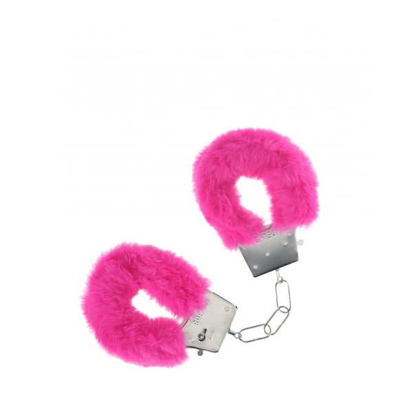 Ouch! Classic Fluffy Cuffs Pink Restraints Restraint Kits & Sets