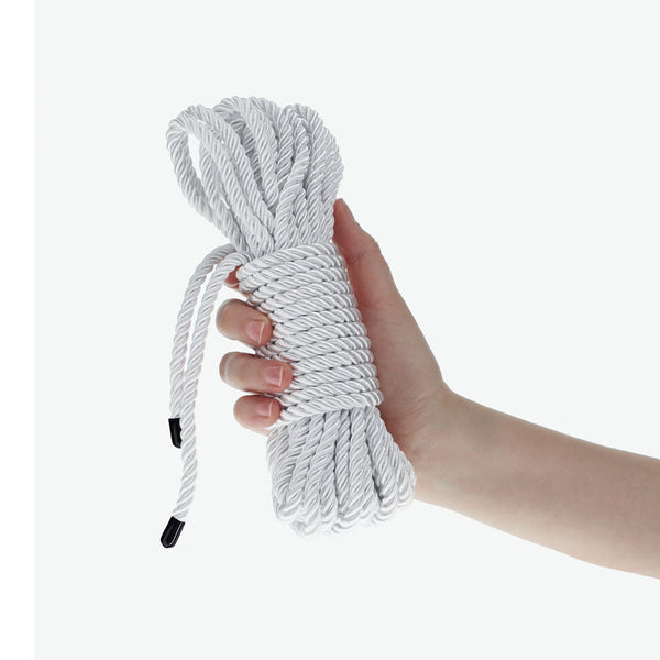 Ouch!  Rope 10 M Silver Nylon Metre Length Restraint Kits & Sets