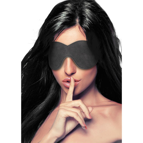 Ouch! Diamond Studded Eye Mask Black Restraint Kits & Sets