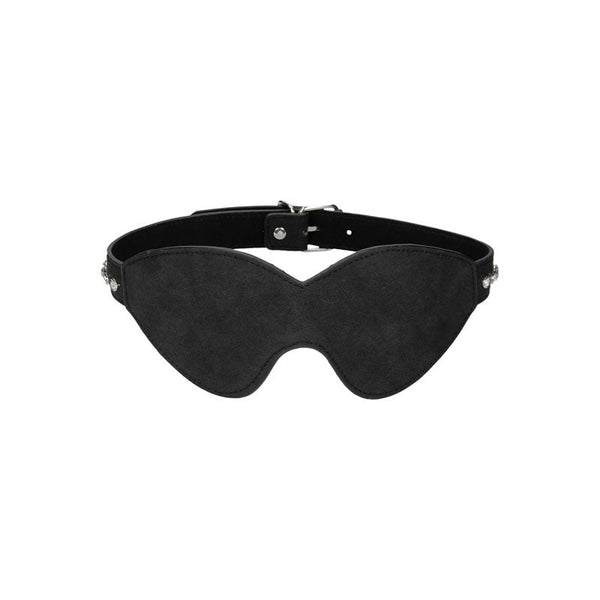 Ouch! Diamond Studded Eye Mask Black Restraint Kits & Sets