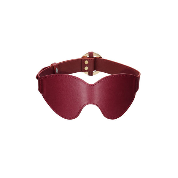 Ouch! Halo Eyemask Burgundy Mask Restraint Kits & Sets