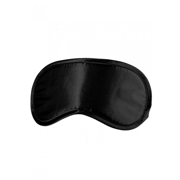 Ouch! Black & White Satin Eye Mask Restraint Restraint Kits & Sets