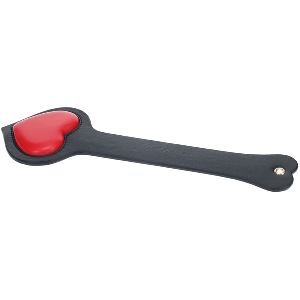 Ouch! Milan Collection Paddle Black/Red Heart Paddles