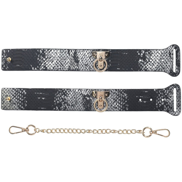 Ouch! Florence Collection Handcuffs Black Restraints Restraint Kits & Sets