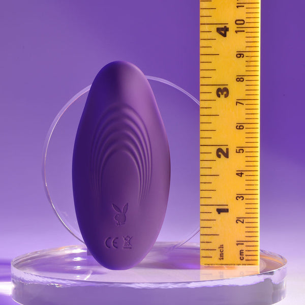 Playboy Pleasure Our Little Secret Purple Usb Rechargeable Panty  With Wireless Remote Control Wireless s