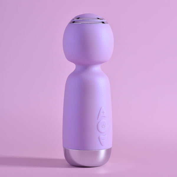 Playboy Pleasure Royal Mini Lilac 12.5 Cm Usb Rechargeable Wand  Massagers & Wands