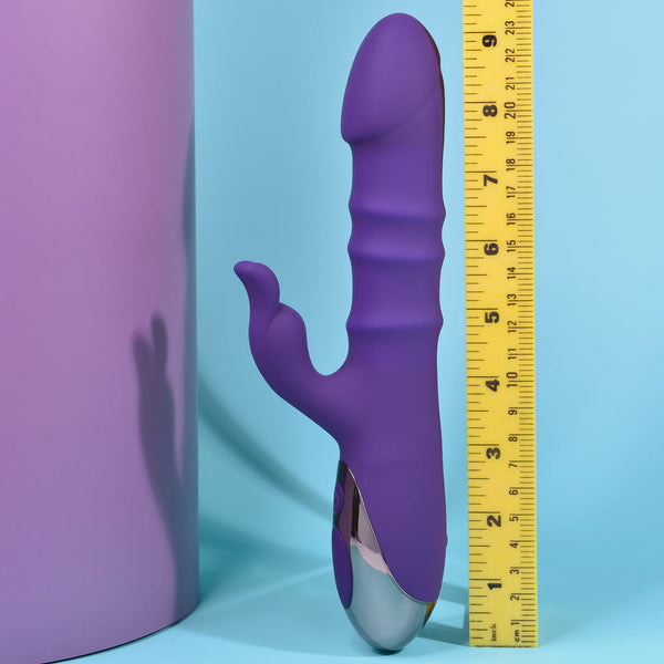 Playboy Pleasure Hop To It Purple 23.5 Cm Usb Rechargeable Rabbit  Rabbit s